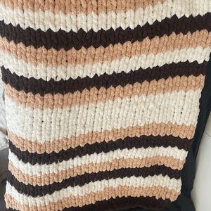 Striped Crochet Blanket
